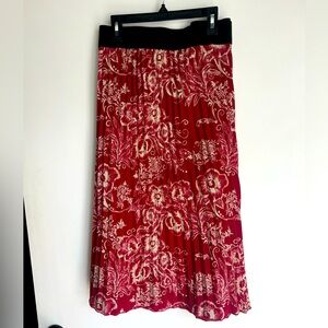 LuLaRoe Jill skirt, altered to fit a 2x, EUC